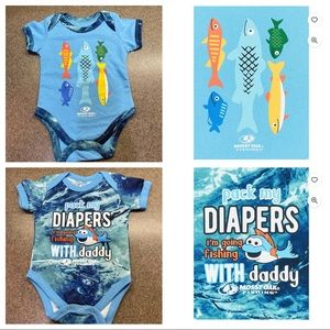 NWOT (2) Pack Mossy Oak Baby Boy Creeper Set, Infant